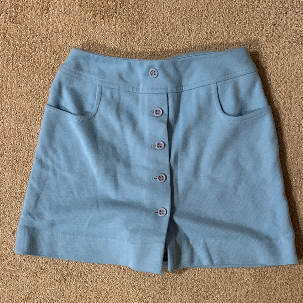 Vintage mini skirt from the 70s